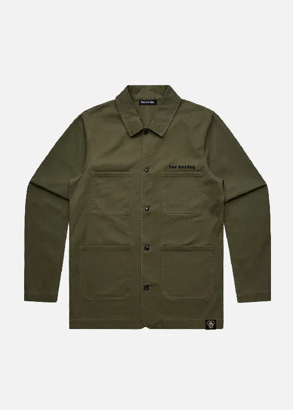 Bad Monday Chore Jacket Army Green