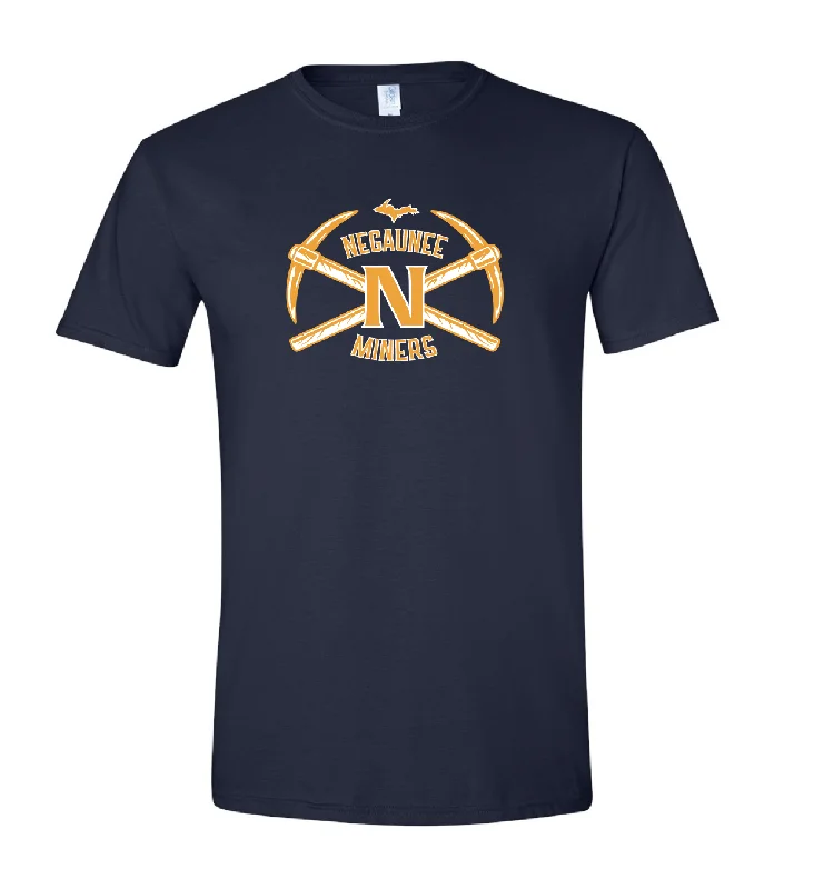 Negaunee Miners Pick Axe Tee