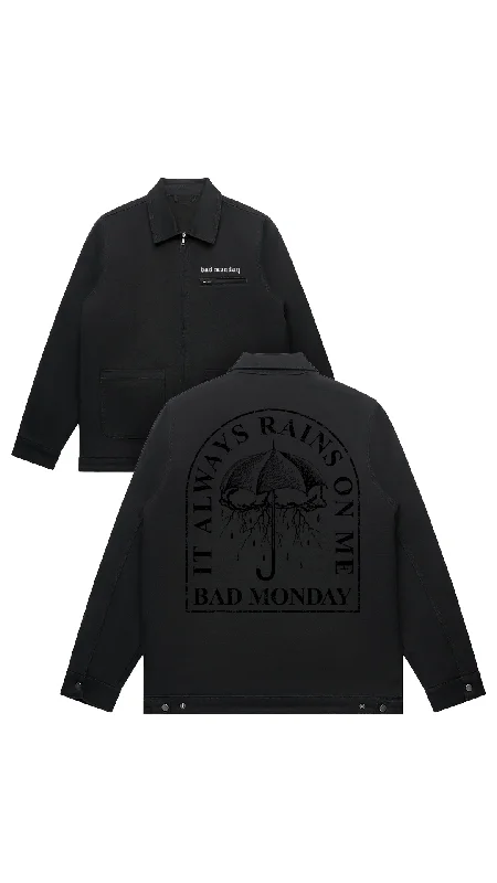 Rains On Me Service Jacket Black