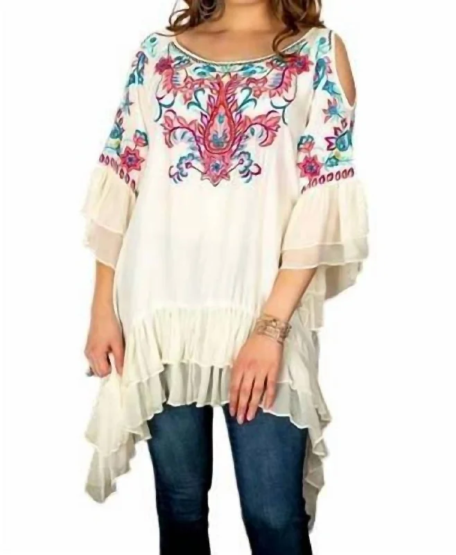 Anastasia Tunic In White