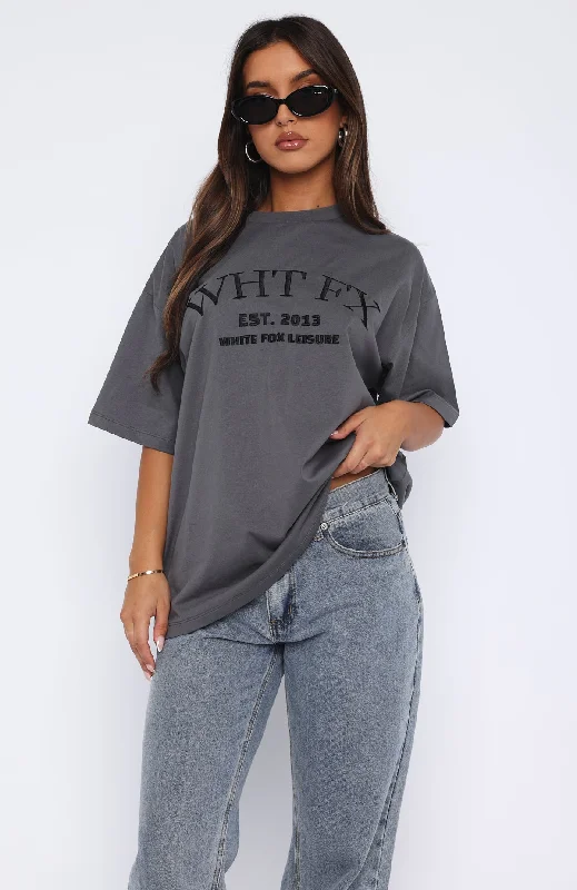 Caught Up On It Oversized Tee Volcanic