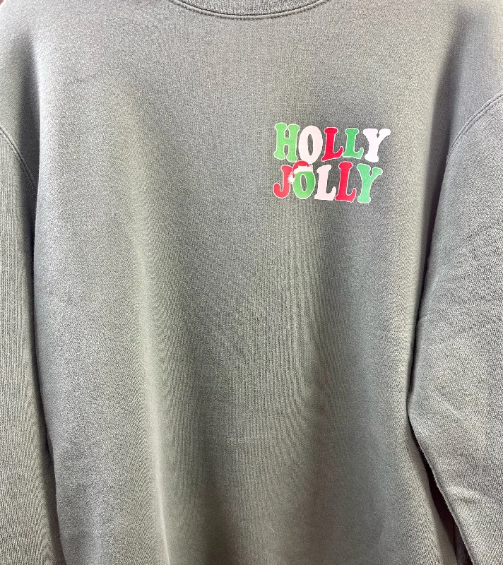 Holly Jolly Era Crewneck Sweatshirt - Multiple Options