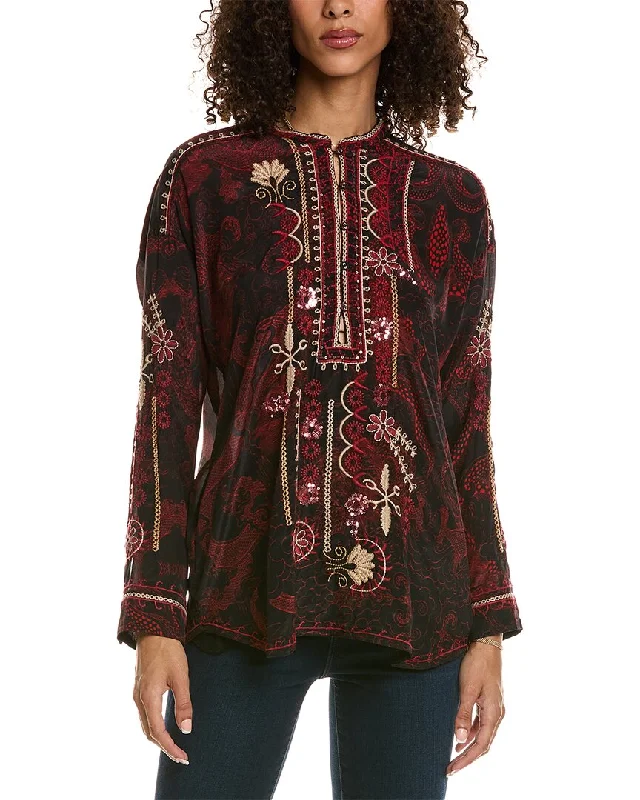 Johnny Was Belina Silk Tunic