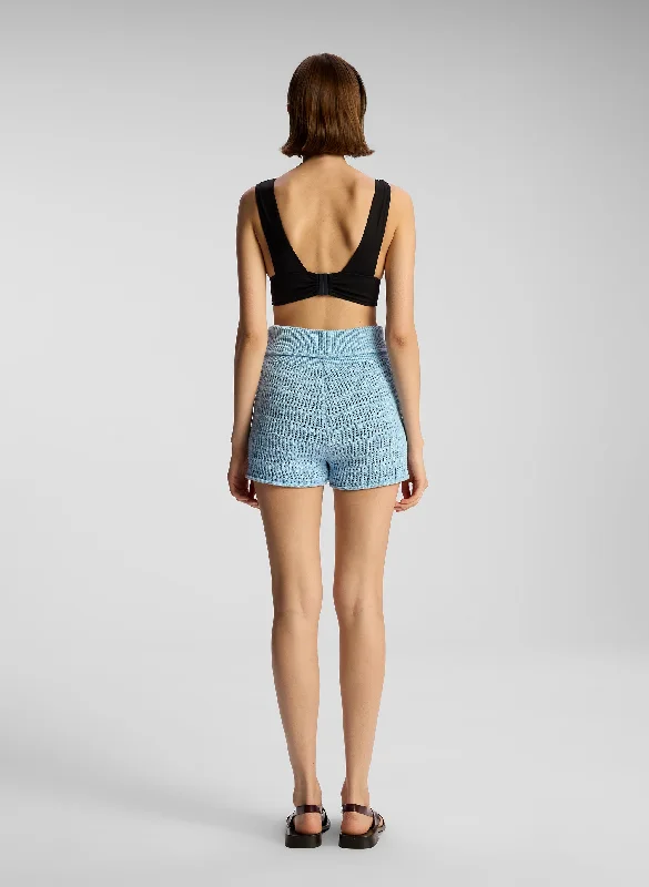 June Crochet Knit Short