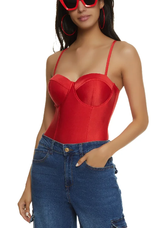 Haute Monde Bustier Corset Bodysuit