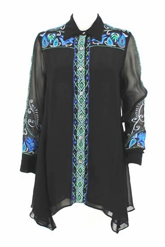 Women's Oscar Tunic In Black