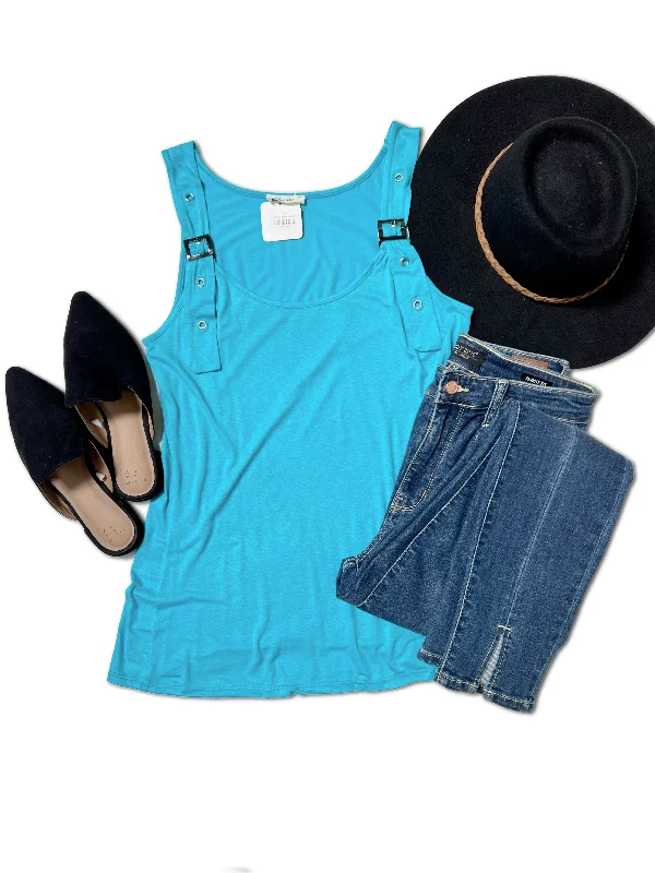 Mint Life Sleeveless Top