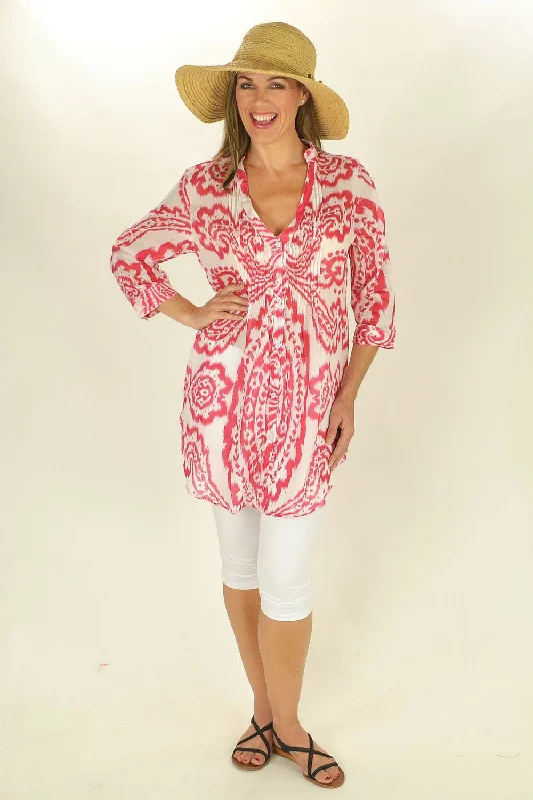 Red Rosa Tunic