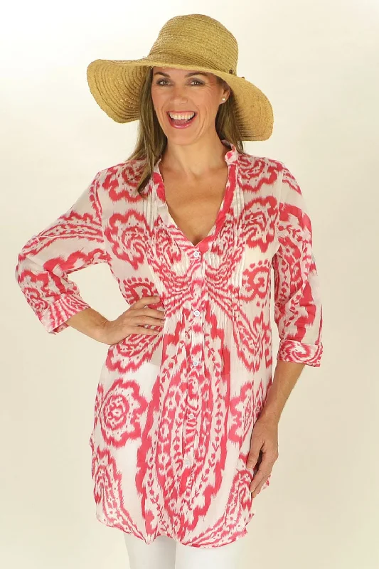 Red Rosa Tunic