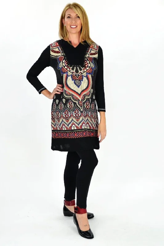 Red Victoria Tunic