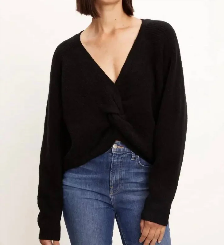 Caitlyn Sweater In Black