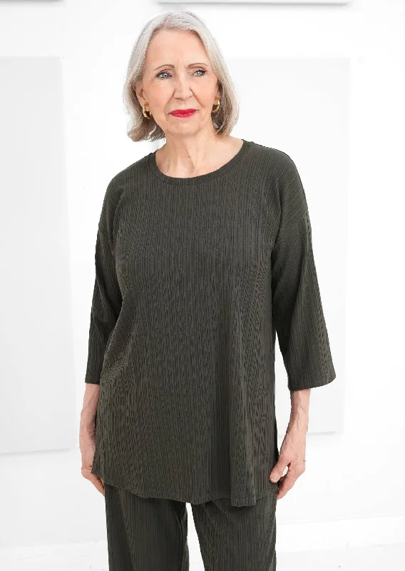 Eileen Fisher - Crew Neck Tunic Top