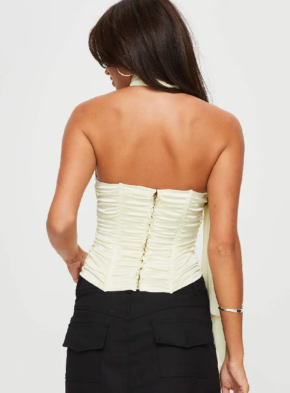 Island Bodice Top Cream