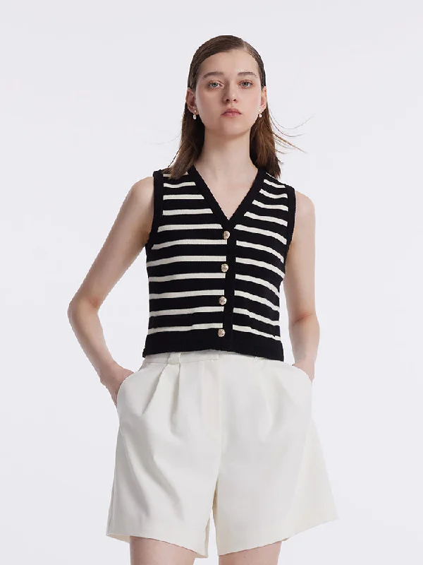 Black and White Stripe / M