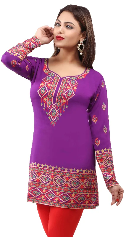 Magenta Kurti Dress for Women – Stylish Ethnic Wear