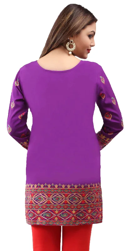 Magenta Kurti Dress for Women – Stylish Ethnic Wear