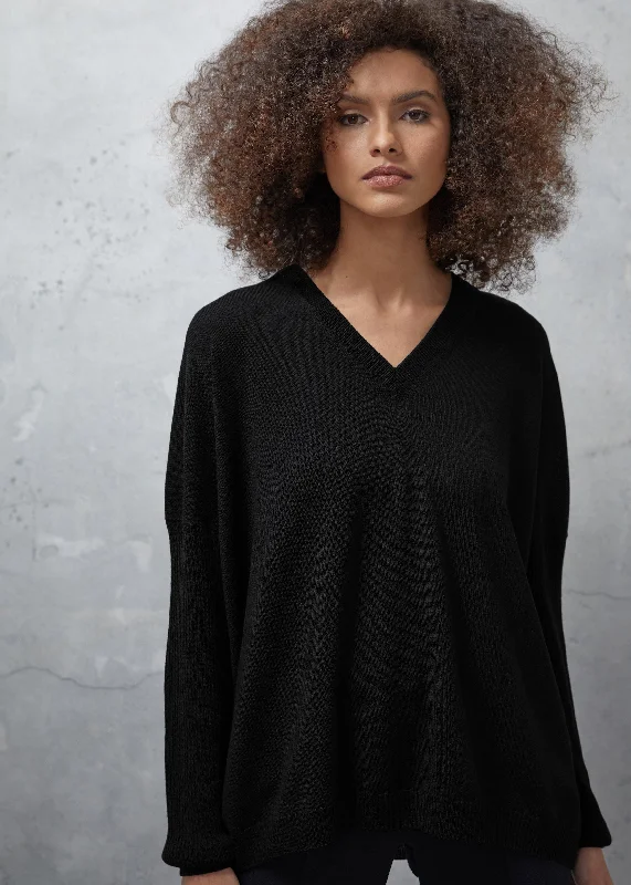 Foster V-Neck Relaxed Sweater