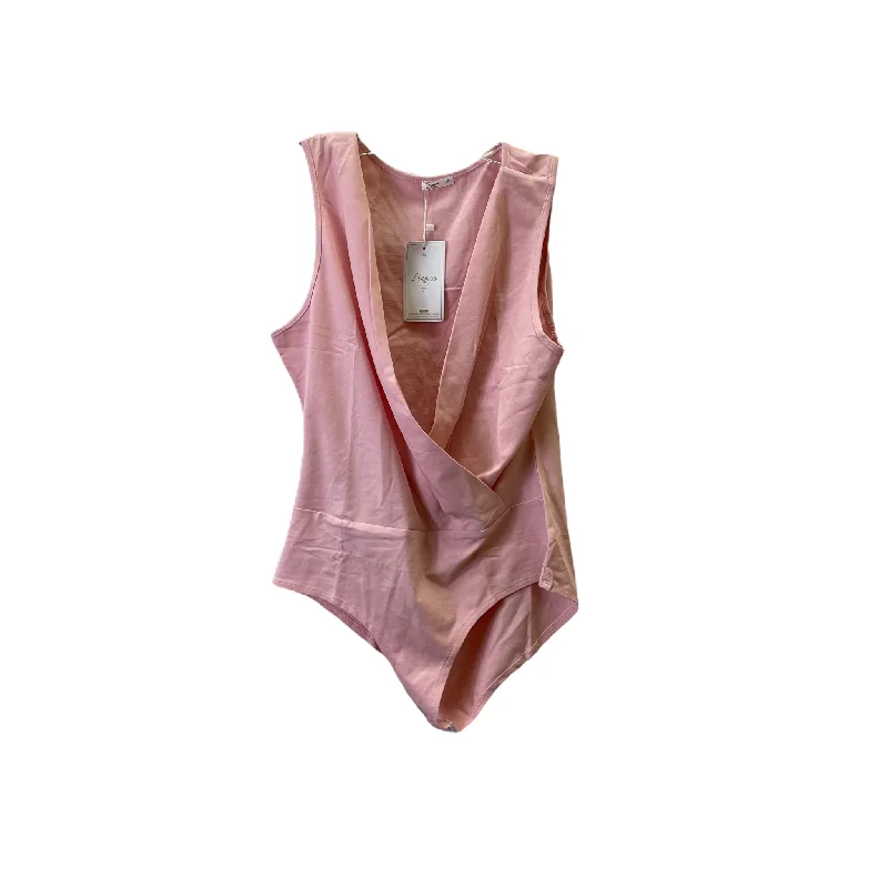 Pink Bodysuit By Linmon , Size: Xl