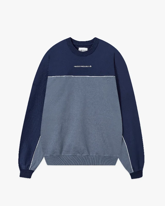 DA WAVE CREWNECK NAVY