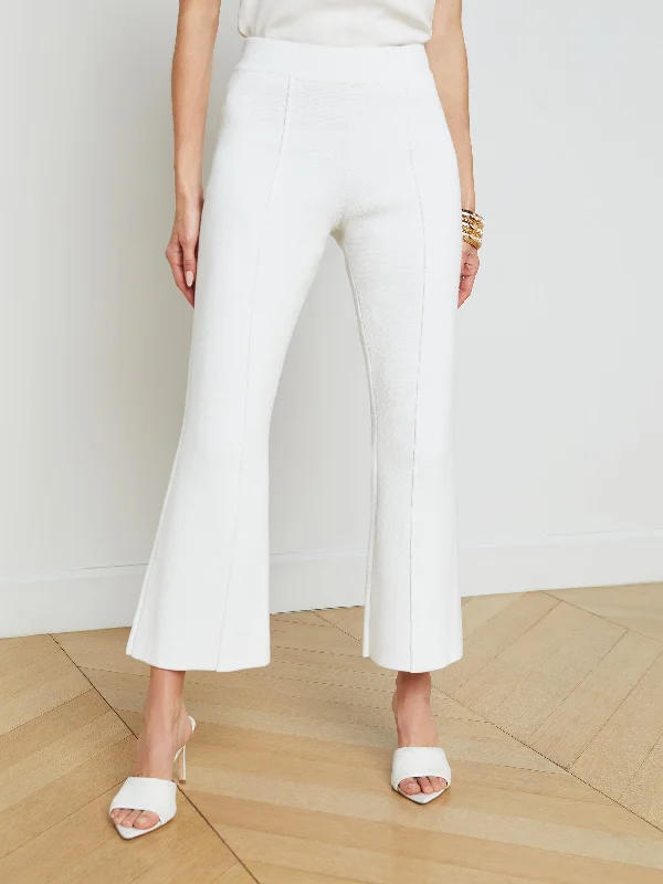 Ren Cropped Flare Knit Pant