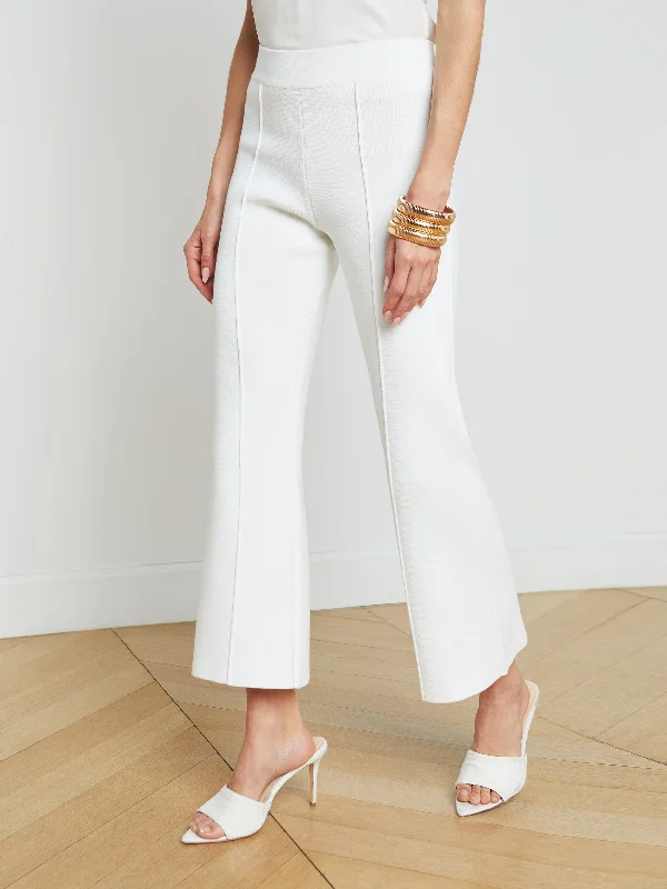 Ren Cropped Flare Knit Pant