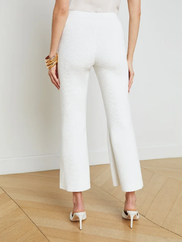 Ren Cropped Flare Knit Pant