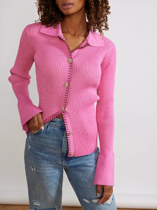 Seema Ribbed Knit Sweater