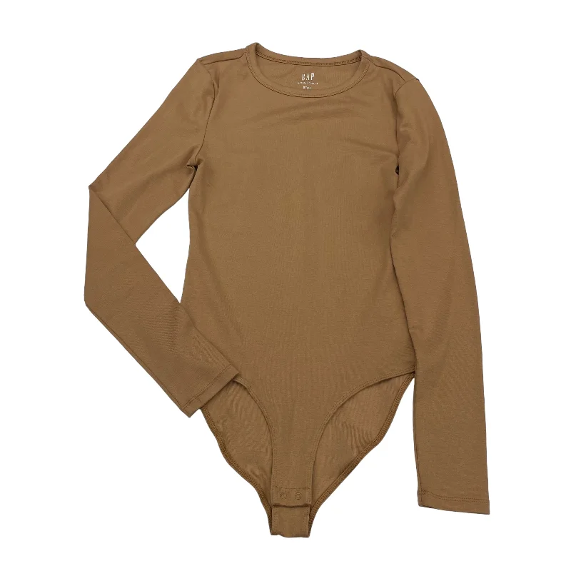 TAN GAP BODYSUIT, Size S