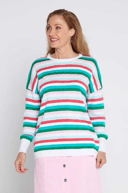 Universe Knit - Multicoloured Stripe