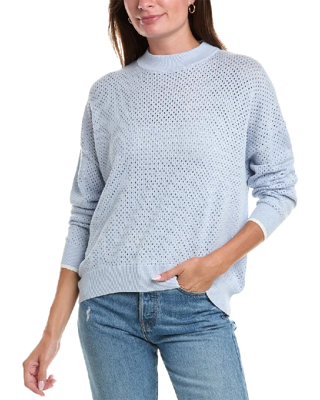 WISPR Shine Silk-Blend Sweater