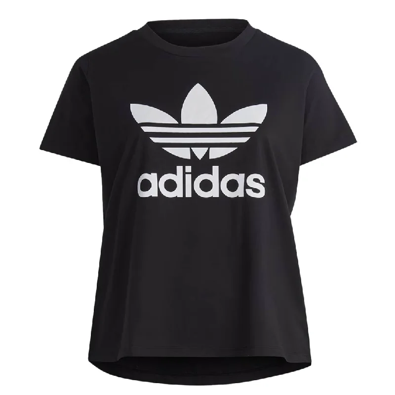 adidas - Women's Adicolor Classics Trefoil T-Shirt (Plus Size) (HY8341)