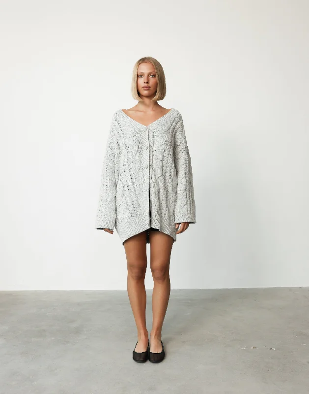 Ashleigh Cardigan (Grey)