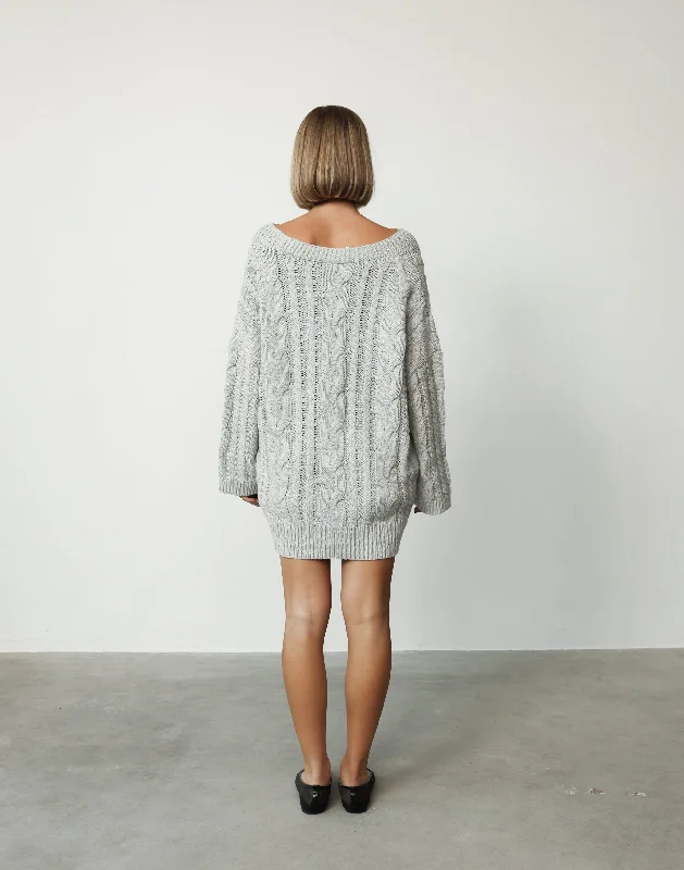 Ashleigh Cardigan (Grey)