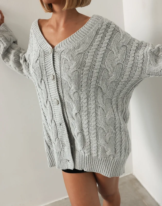 Ashleigh Cardigan (Grey)