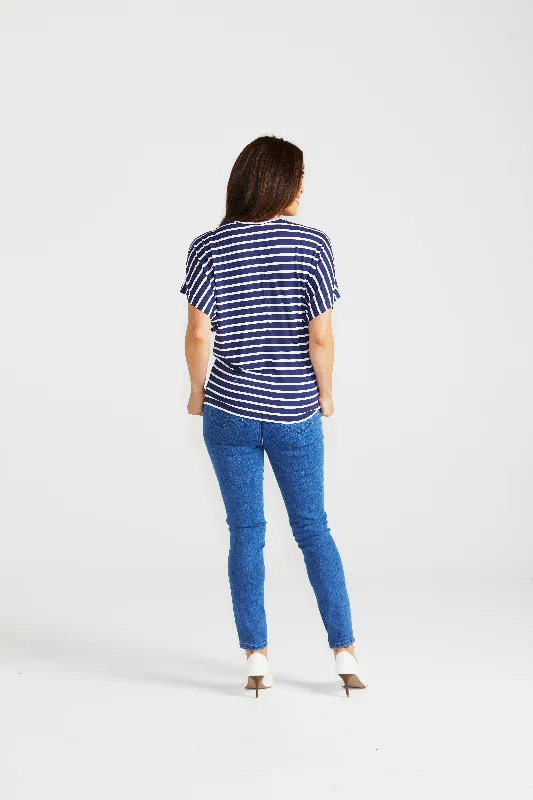 Betty Basics Maui Tee Parisian Stripe