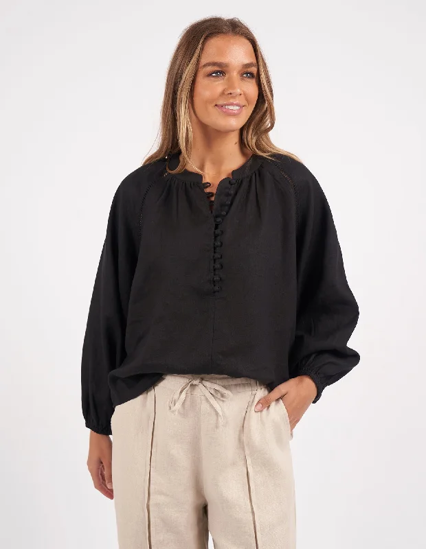 Foxwood Sardinia Blouse Black