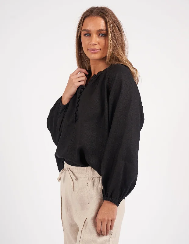 Foxwood Sardinia Blouse Black