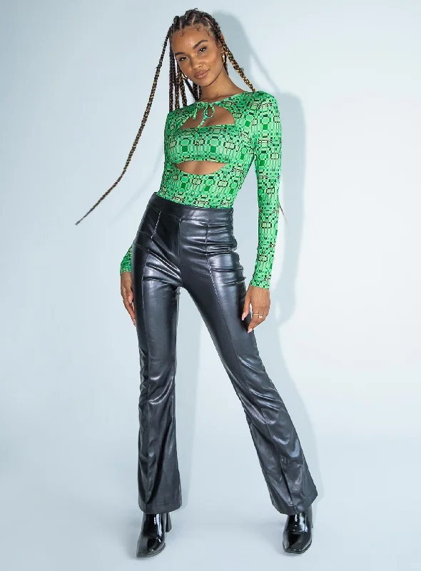 Hypnotize Bodysuit Green