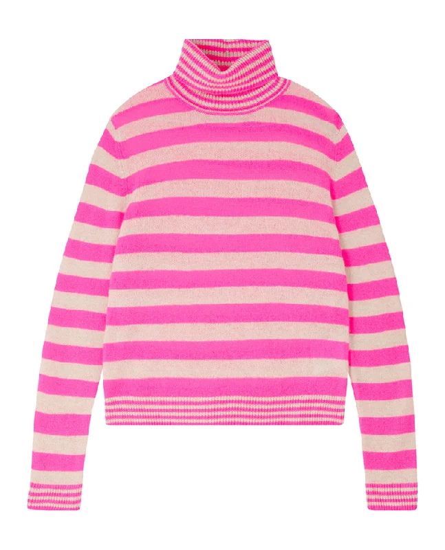 Jumper1234 Super Stripe Pink Knit