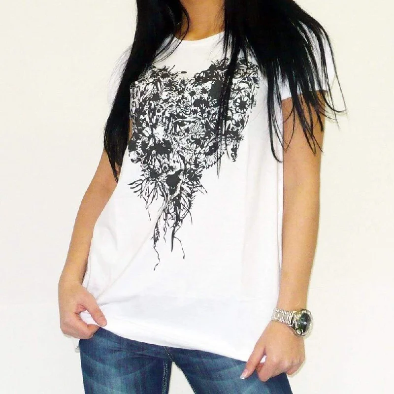 Jungle-Heart : Women's Tunic short-sleeve ONE IN THE CITY 00271