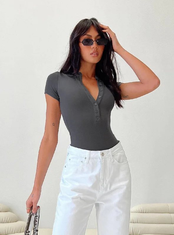 Kandis Bodysuit Grey