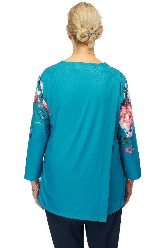 Adaptive Top - Kara | Turquoise