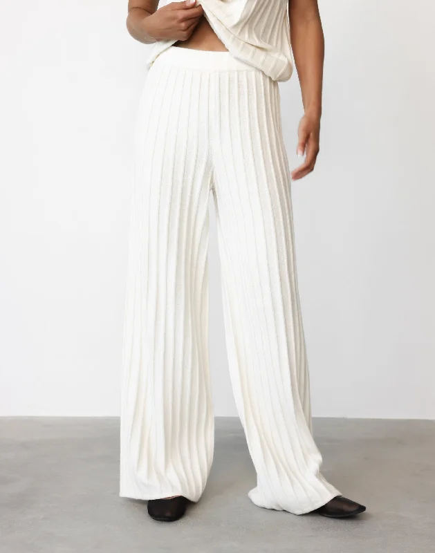 Lucie Pants (Cream)