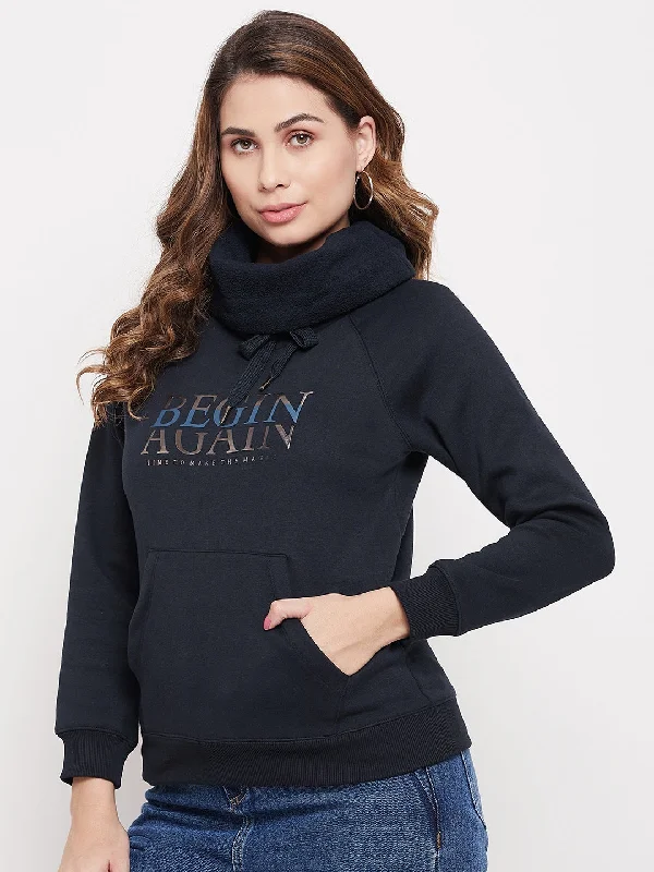 Madame  Navy Sweatshirt