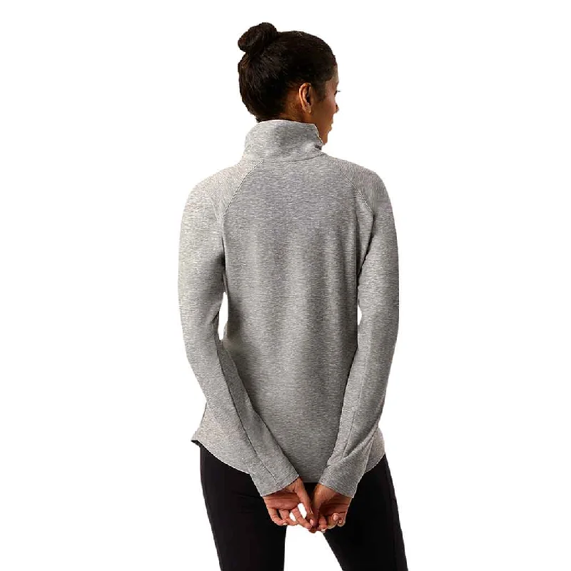 New Balance - Women's Spacedye 1/2 Zip Sweater (WT11467 AG)