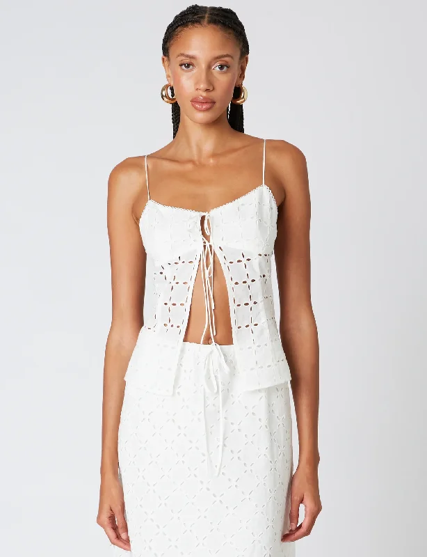 Mia Top, White