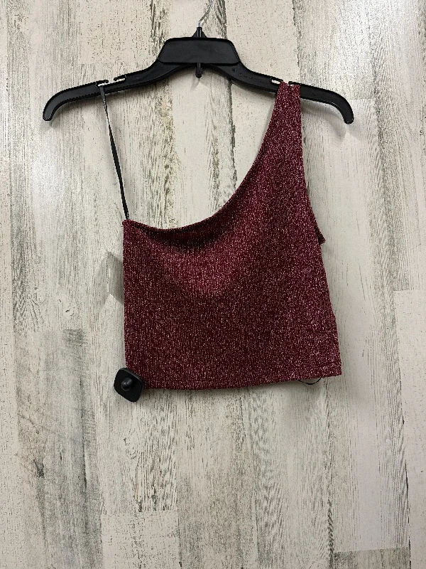 Red Top Sleeveless Forever 21, Size S