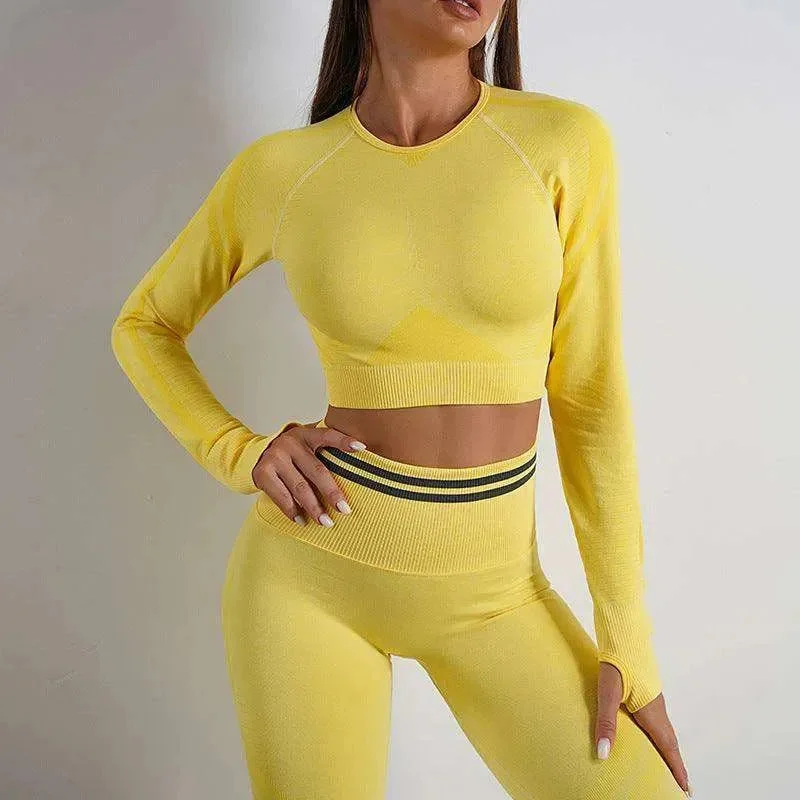 Yellow / Long Sleeve / S