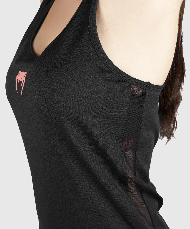 Venum Tecmo Tank Top - For Women - Black/Coral