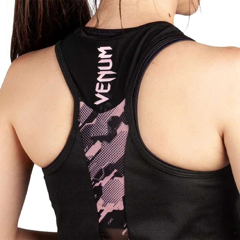 Venum Tecmo Tank Top - For Women - Black/Pink